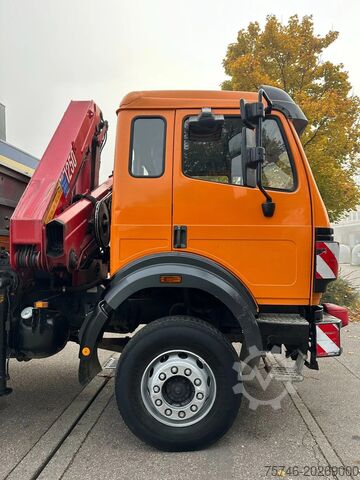 Kranwagen Mercedes-Benz SK 1824 AK*4x4*HMF 1253 K4 B3*Seilwinde