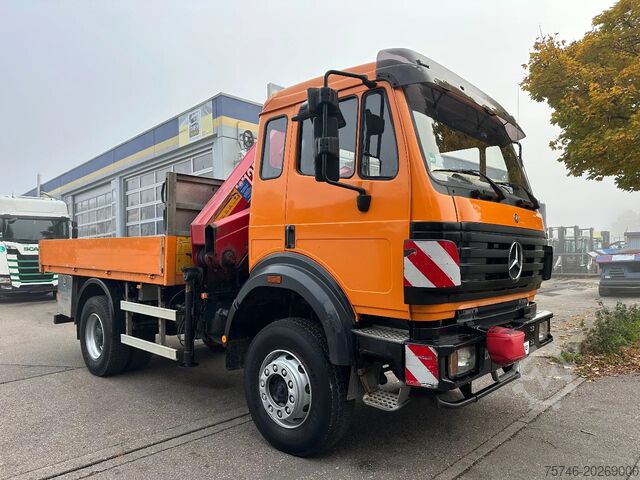 Kranwagen Mercedes-Benz SK 1824 AK*4x4*HMF 1253 K4 B3*Seilwinde