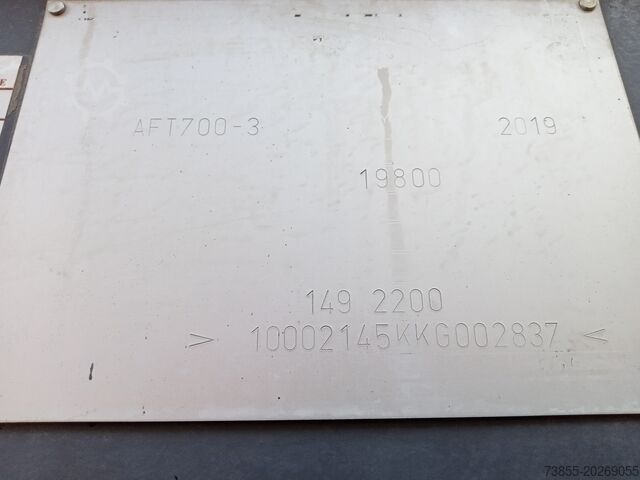 Asphalt Paver Ammann AFT 700-3