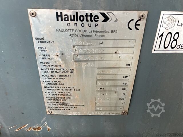 Articulated Boom Lift Haulotte HA260 PX (26m)