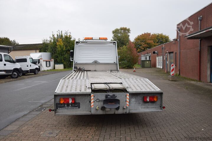 Car carrier van Mercedes-Benz Atego 818 Abschepp. Seilwinde AHK Klima Liege