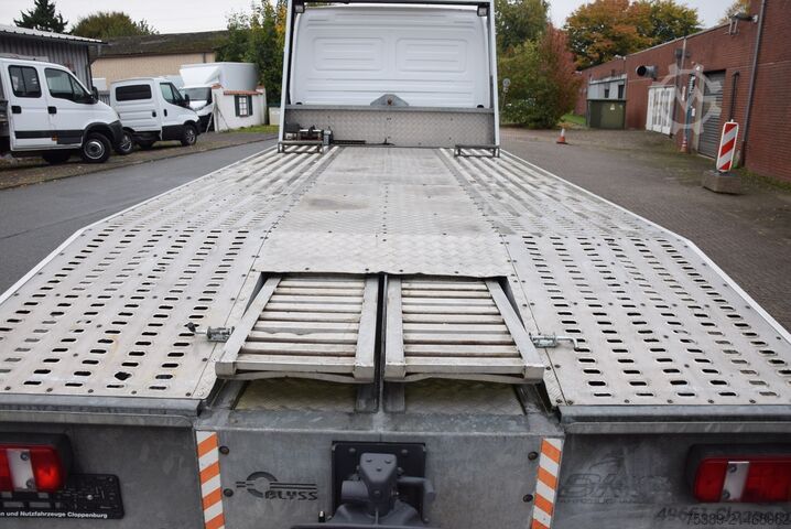 Car carrier van Mercedes-Benz Atego 818 Abschepp. Seilwinde AHK Klima Liege