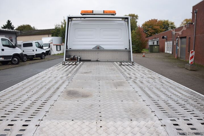 Car carrier van Mercedes-Benz Atego 818 Abschepp. Seilwinde AHK Klima Liege