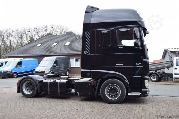 Volume tractor unit Daf XF 480 Low Liner Mega Hubsattelplatte ACC