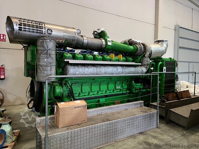 Combined heat and power plant Jenbacher 616