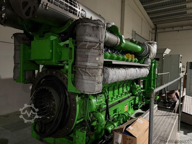 Combined heat and power plant Jenbacher 616