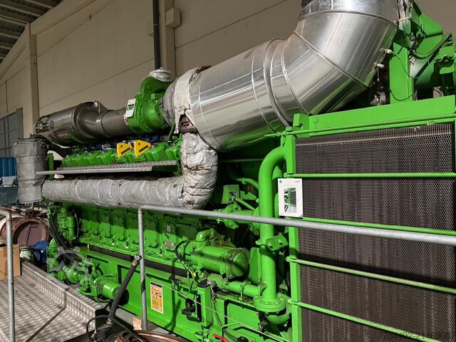 Combined heat and power plant Jenbacher 616