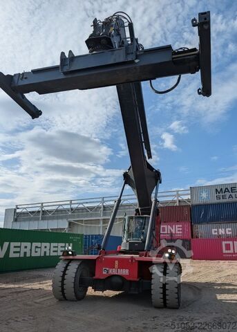 Leercontainer Reachstacker Kalmar DRG100-54S6