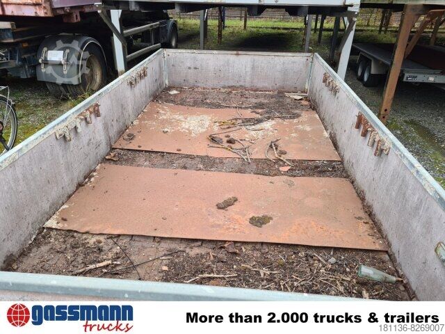 Low loader trailer Trebbiner TREBBINER FAHRZEUGWERK, 1.500 kg