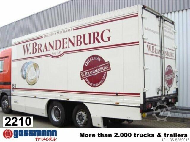 Box truck Ackermann-Frühauf Kühlaufbau Unterflur-Aggregat