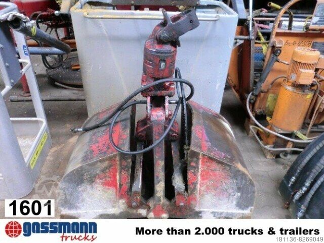 Truck mounted crane Kinshofer - 2 Schalengreifer