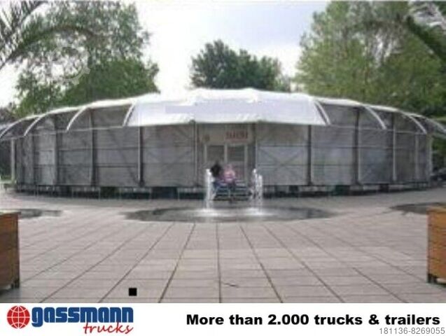 Box semitrailer Wille WILLE SAK17 mobile Austellungshalle Mega Jumbo