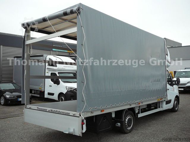 Curtain sider van RENAULT Master Pritsche Plane mit Schlafkabine