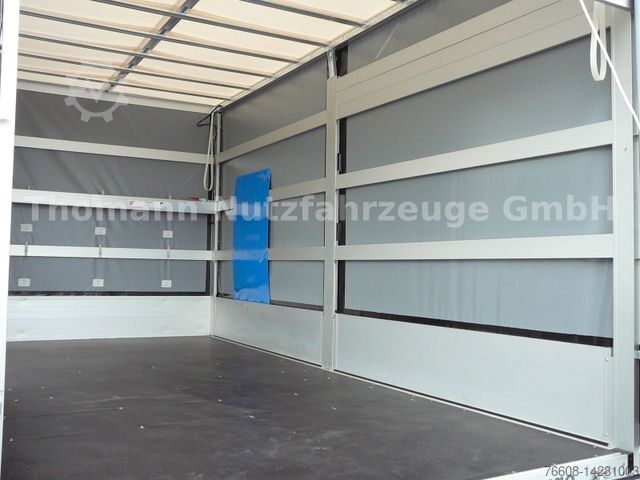 Curtain sider van RENAULT Master Pritsche Plane mit Schlafkabine