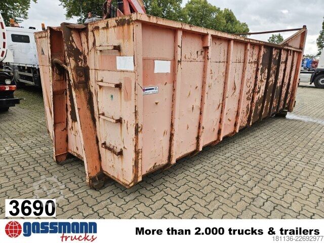 Abrollcontainer  Abrollcontainer mit Flügeltür ca. 26m³