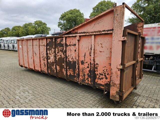 Abrollcontainer  Abrollcontainer mit Flügeltür ca. 26m³