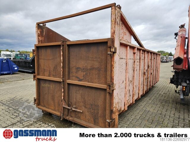 Abrollcontainer  Abrollcontainer mit Flügeltür ca. 26m³