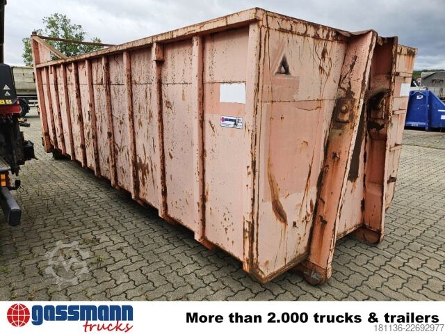 Abrollcontainer  Abrollcontainer mit Flügeltür ca. 26m³