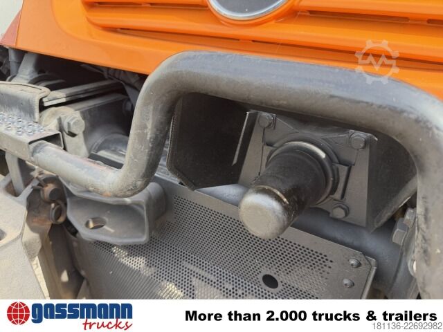 Spezial-LKW Unimog U 400 4x4, Kipper, Kommunalhydraulik, Zapfwelle