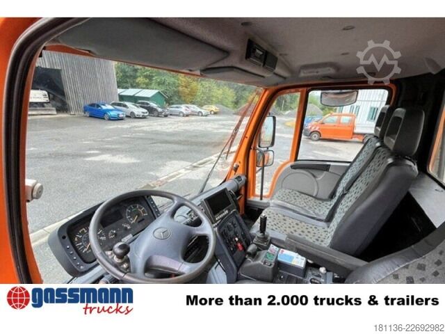Spezial-LKW Unimog U 400 4x4, Kipper, Kommunalhydraulik, Zapfwelle