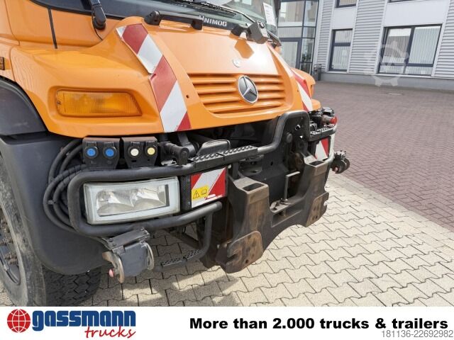 Spezial-LKW Unimog U 400 4x4, Kipper, Kommunalhydraulik, Zapfwelle