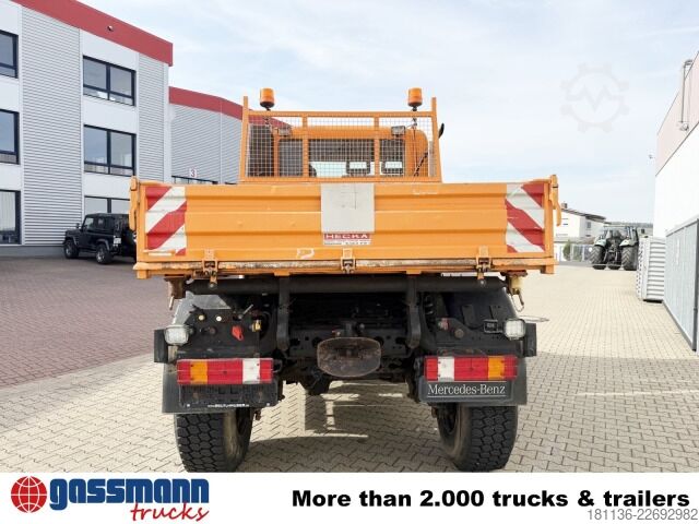 Spezial-LKW Unimog U 400 4x4, Kipper, Kommunalhydraulik, Zapfwelle