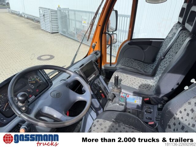 Spezial-LKW Unimog U 400 4x4, Kipper, Kommunalhydraulik, Zapfwelle