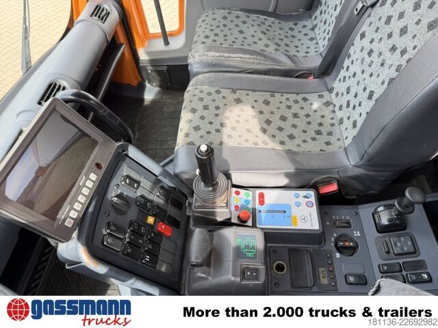 Spezial-LKW Unimog U 400 4x4, Kipper, Kommunalhydraulik, Zapfwelle