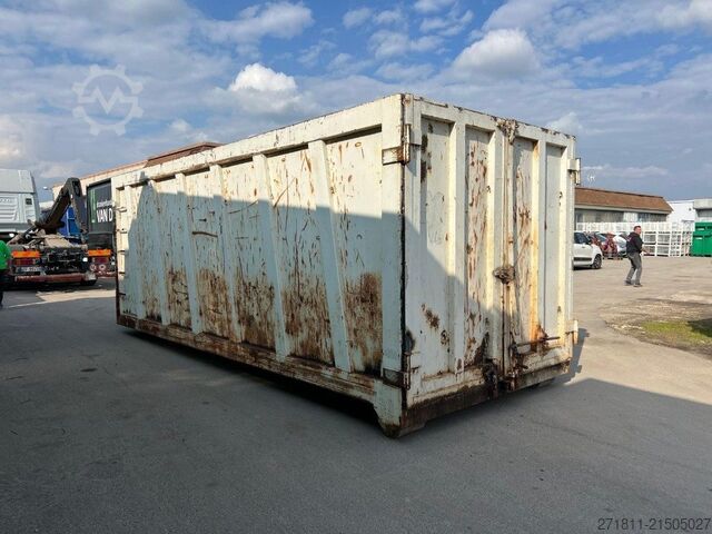 Abrollcontainer  CONTAINER SCARRABILE USATO A CIELO APERTO STAGNO