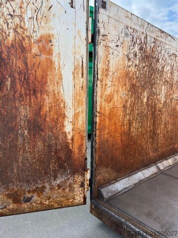 Abrollcontainer  CONTAINER SCARRABILE USATO A CIELO APERTO STAGNO