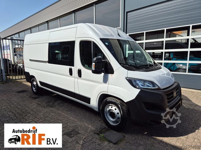 Lieferwagen Doppelkabine Fiat Ducato 2.2D L3H2/ DC 6pers/ Airco/ Navi/ Camera