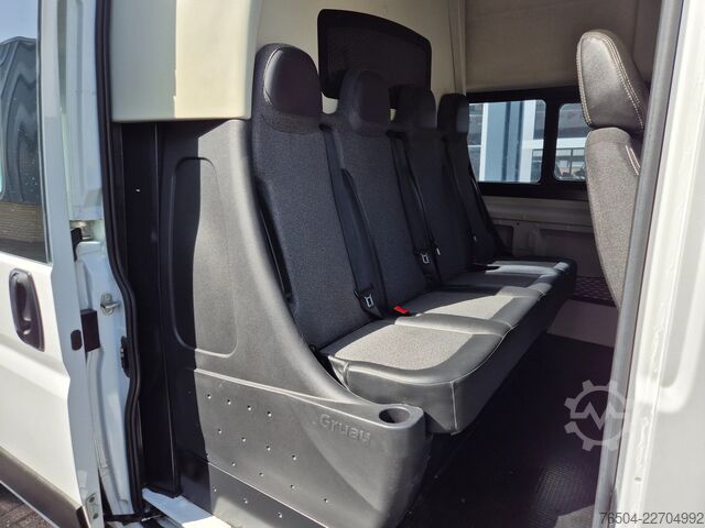 Lieferwagen Doppelkabine Fiat Ducato 2.2D L3H2/ DC 6pers/ Airco/ Navi/ Camera