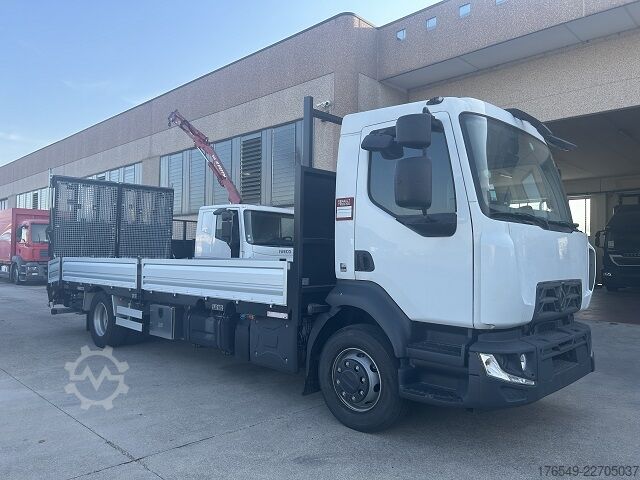 Pritsche mit Rampen für den Fahrzeugtransport Renault D16-240