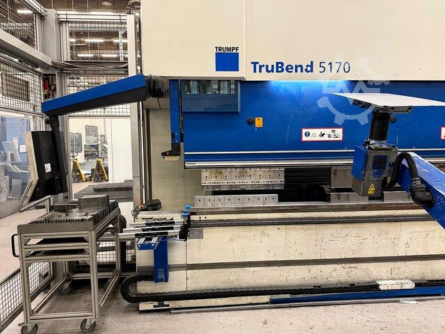 Abkantpresse + Roboter Trumpf TruBend 5170 + BendMaster