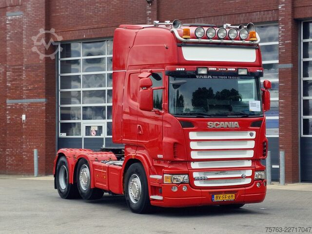 Standard-SZM Scania R 500 A 6X2/4 Topline - Retarder - PTO/Hydrauli...