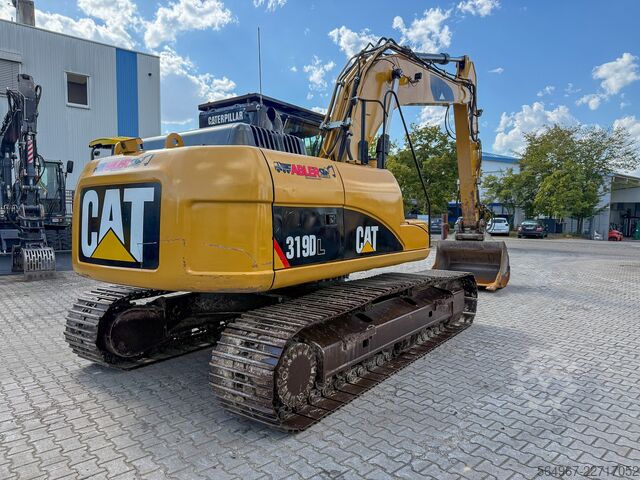 Kettenbagger Caterpillar 319D OQ80 vollhydr. Klima Kamera