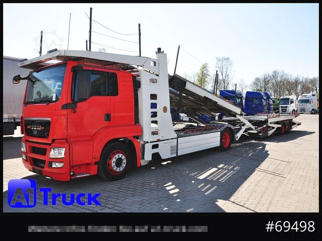 Car carrier truck MAN 18.400 TGX, Autotransporter Kässbohrer,