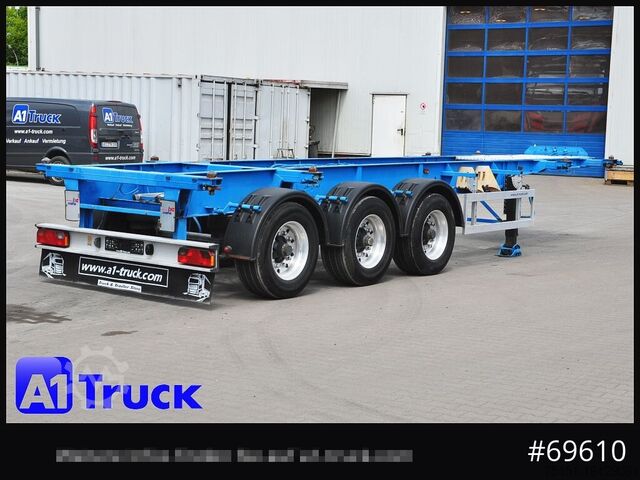 Swap body semitrailer ROHR ADR, Alufelgen, 20- 30 Fuss Container