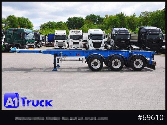 Swap body semitrailer ROHR ADR, Alufelgen, 20- 30 Fuss Container