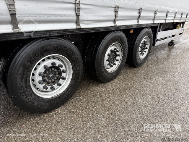 Auflieger mit Pritsche & Plane Schmitz Cargobull Curtainsider Standard