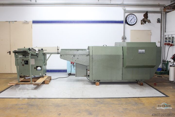 Nipping and Smashing Kolbus FM 405 - AB 370