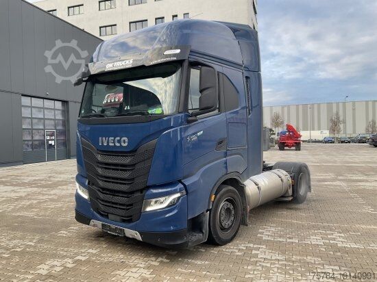 Standard tractor unit IVECO S-WAY 460 RETARDER LNG, MIETKAUF MöGLICH!