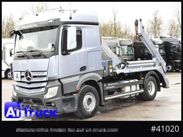 Absetzkipper LKW MERCEDES-BENZ Actros 1848, BL  Meiller AK12T, Funk,