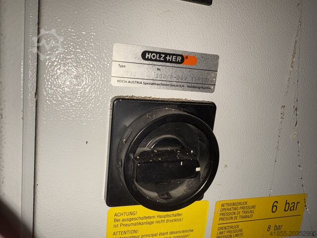 Plattensäge stehend HOLZ-HER 1230 Super Cut mit Vorritzer