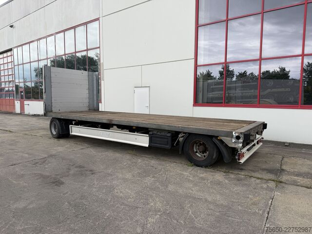 Open trailer Fliegl ZPS180  2 Achs Jumbo-Plato- Anhänger