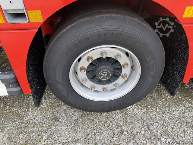 Low loader semitrailer Kässbohrer LB3E  3 Achs Mega Satteltieflader, Jumbo, Wenig Benutzt
