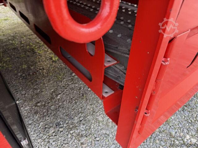 Low loader semitrailer Kässbohrer LB3E  3 Achs Mega Satteltieflader, Jumbo, Wenig Benutzt