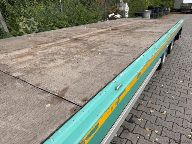 Low loader trailer Müller-Mitteltal TP 24,0  3 Achs Jumbo Prischen 9,40 m, Wenig Benutzt