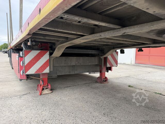 Low loader semitrailer  t3  3 Achs Satteltieflader Mega