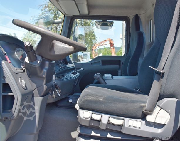 Truck mounted crane MAN TGL 12.220 Kipper 5,05 m + PK 8501 B *TOPZUSTAND